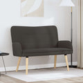 2-Sitzer Sofa Dunkelgrau 115 x 61 x 87 cm Bouclé