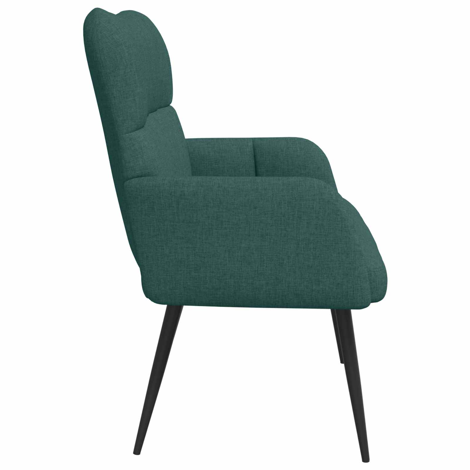 2-Sitzer Sofa Dunkelgrün 115 x 61 x 87 cm Stoff