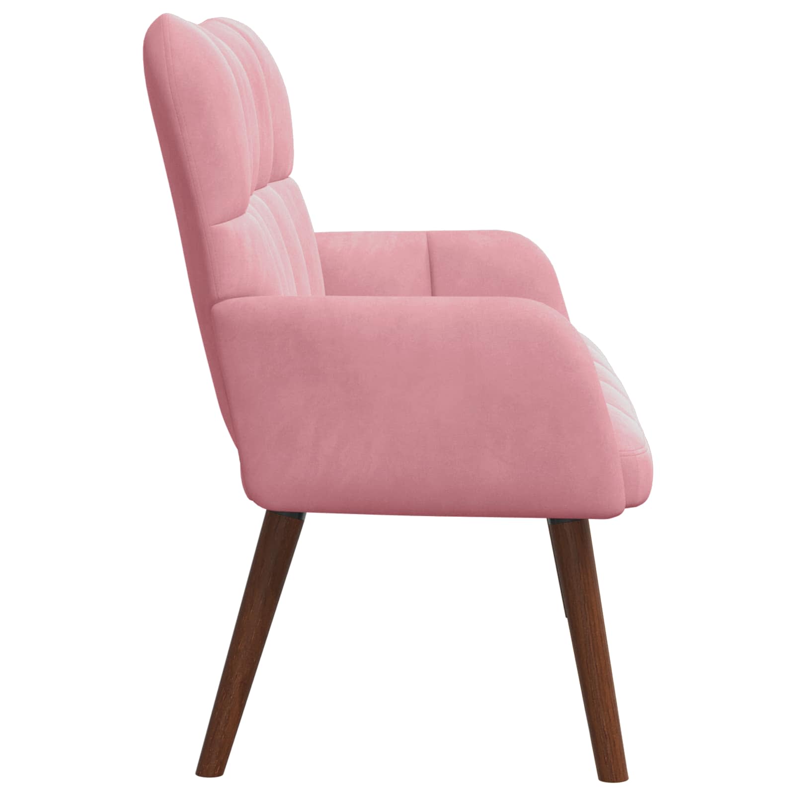 2-Sitzer Sofa Rosa 115 x 61 x 87 cm Samt (V)