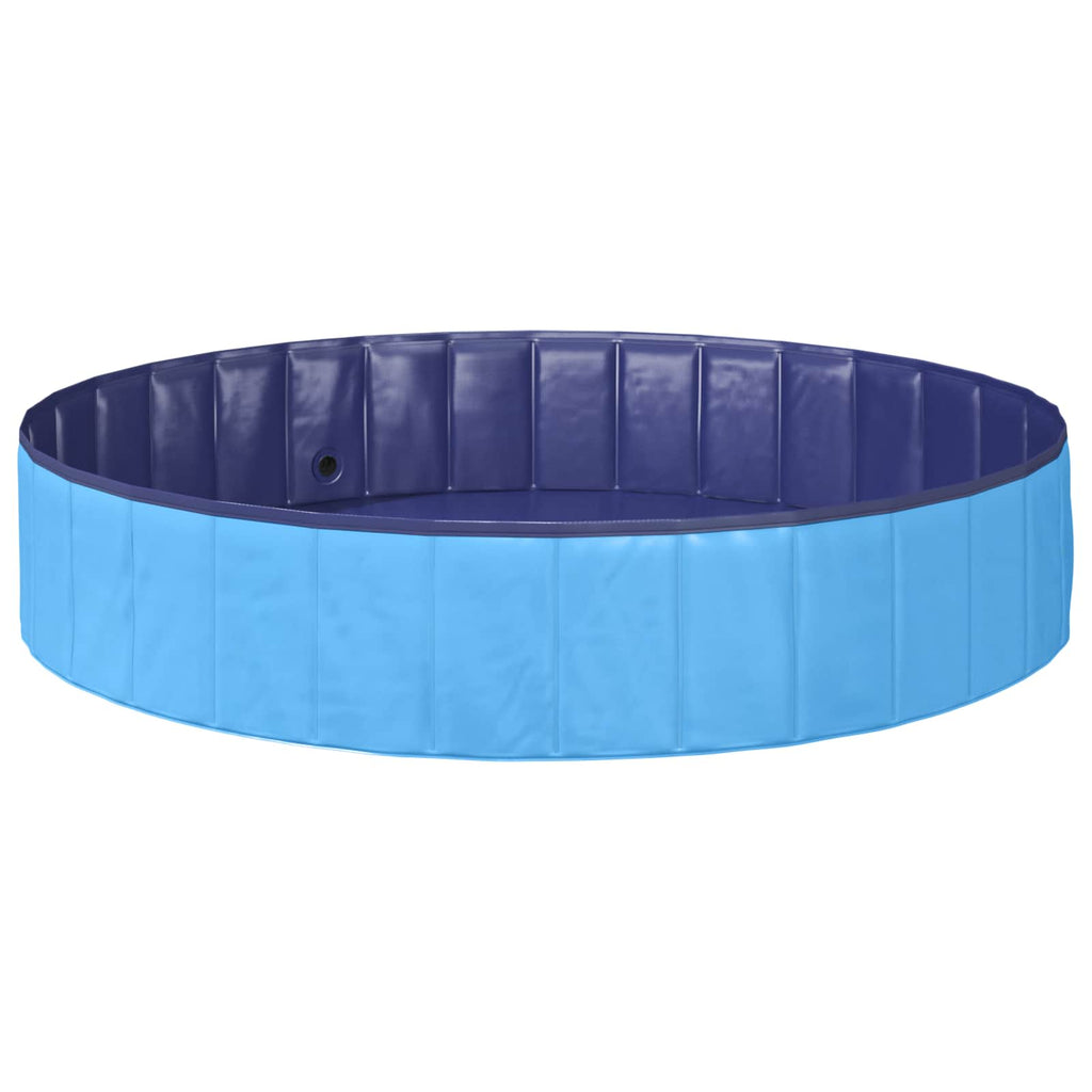 Kinder Schwimmbecken Blau Ø 160 x 30 cm