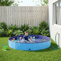 Kinder Schwimmbecken Blau Ø200 x 30 cm