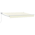 Ausziehbare Markise Creme 3,5 x 2 m