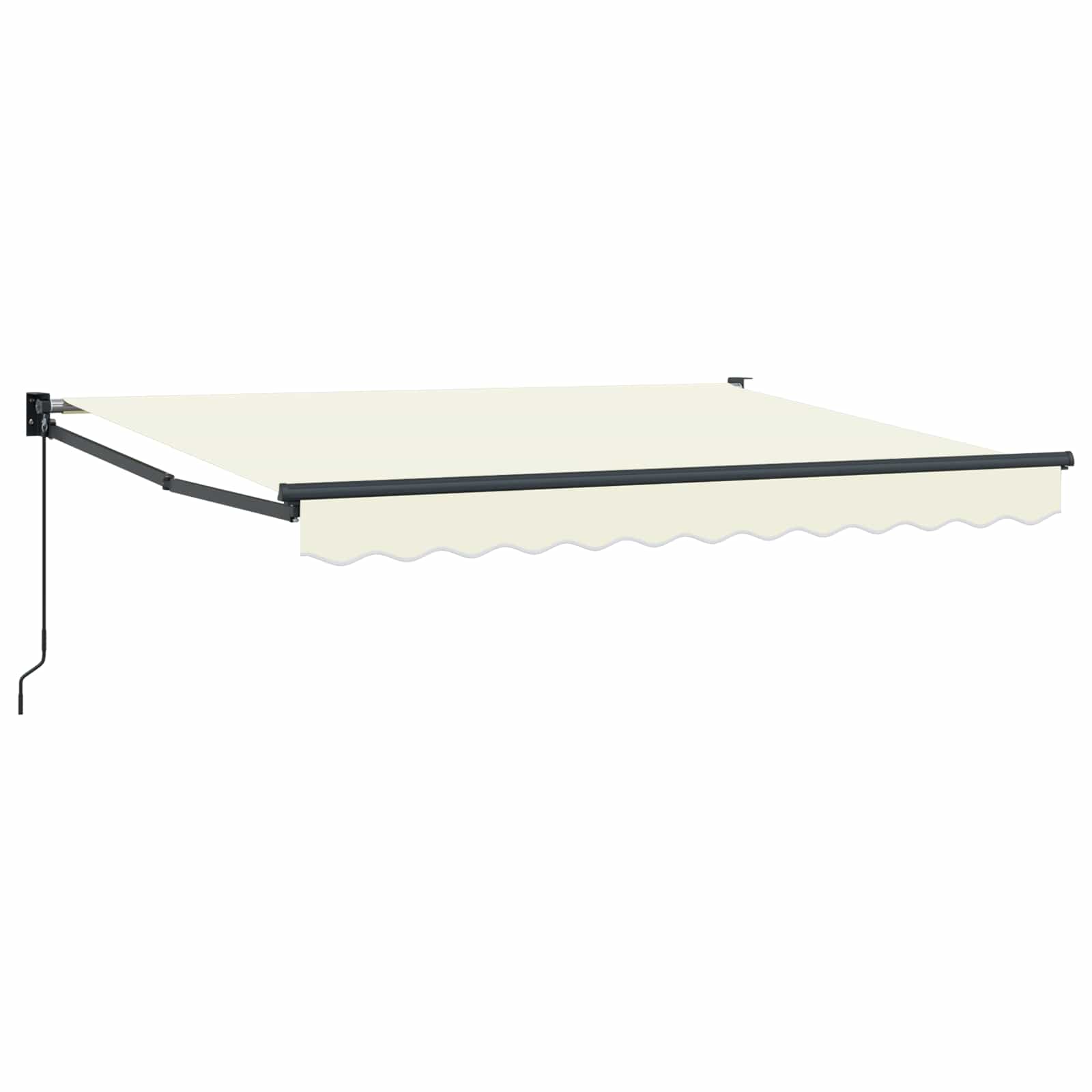 Ausziehbare Markise Creme 3,5 x 2 m