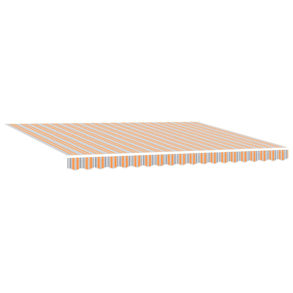 Manuelle Gelenkarmmarkise mit LEDs 5 x 3 m