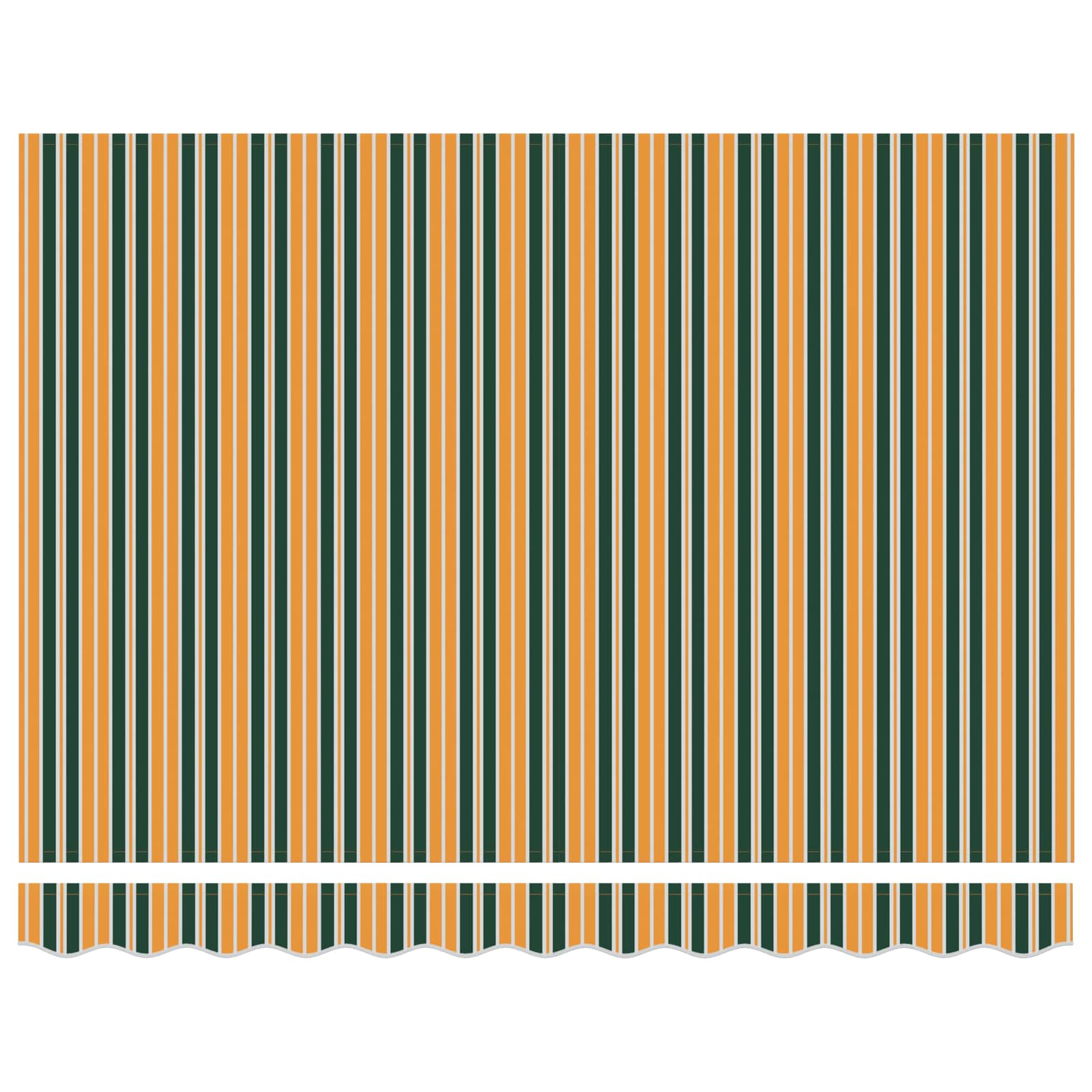Elektrische ausziehbare Markise Grün, Gelb, Anthrazit 3 x 2 m