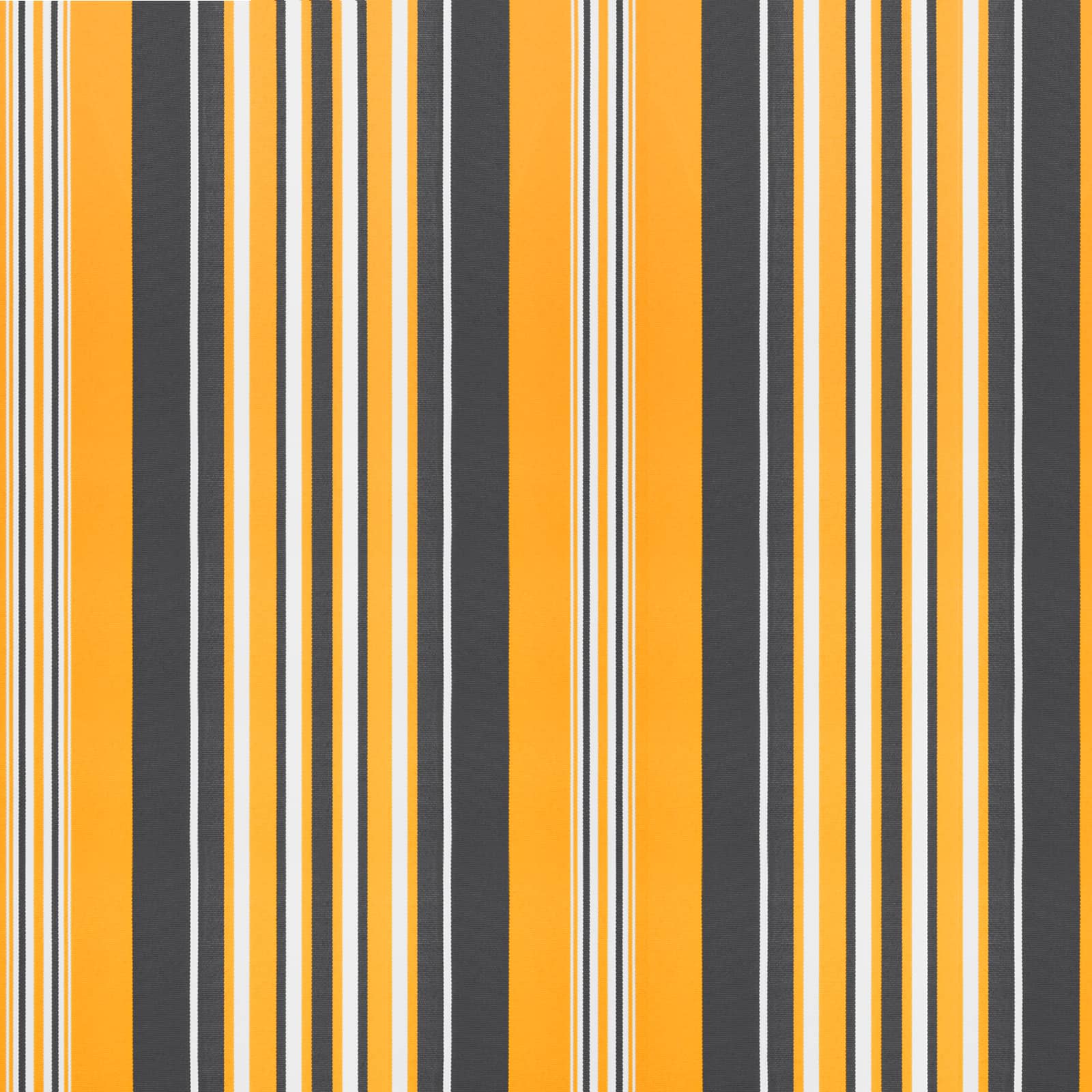 Ausziehbare Markise Gelb und Grau 400 x 300 cm