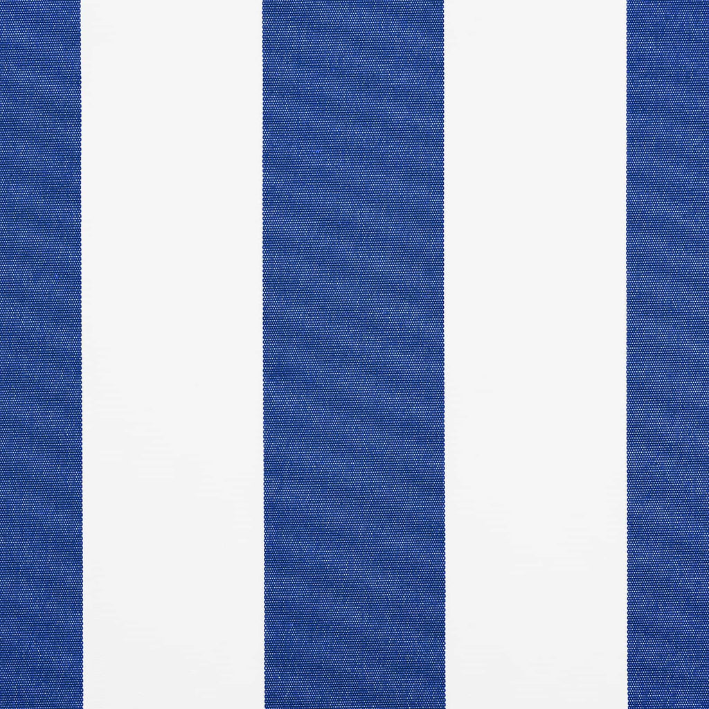 Manuell einziehbare Markise Blau und Weiß 5 x 3,5 m