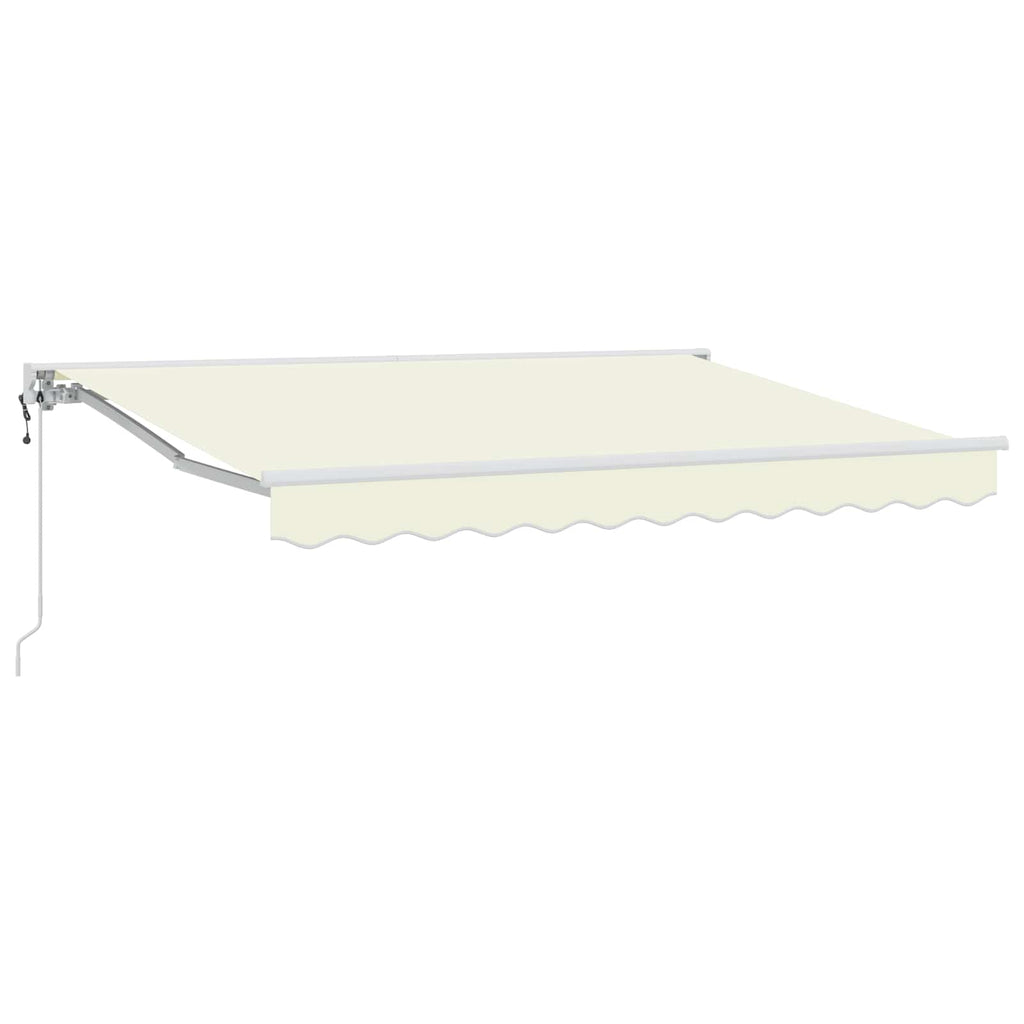 Elektrische ausziehbare Markise Creme 3 x 2,5 m