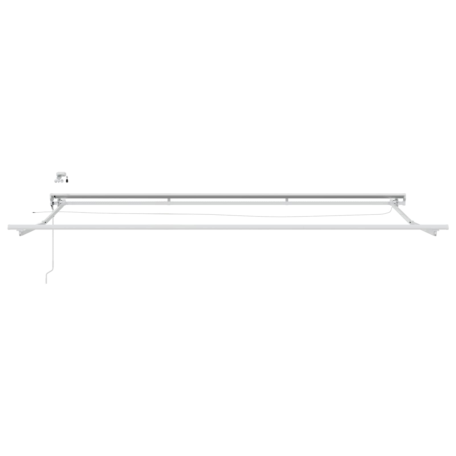 Elektrische ausziehbare Markise 4,5 × 3 m