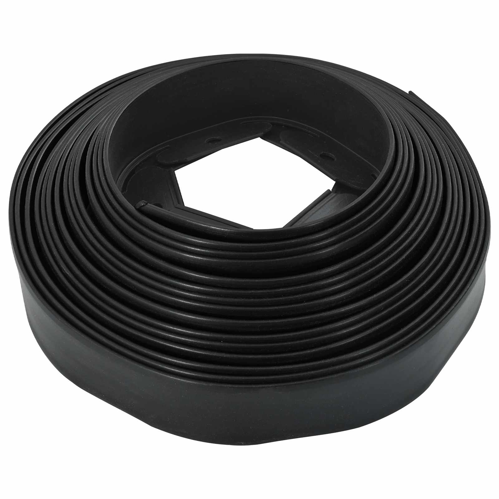Rasenkanten Schwarz 4000 x 4 x 5 cm Kunststoff