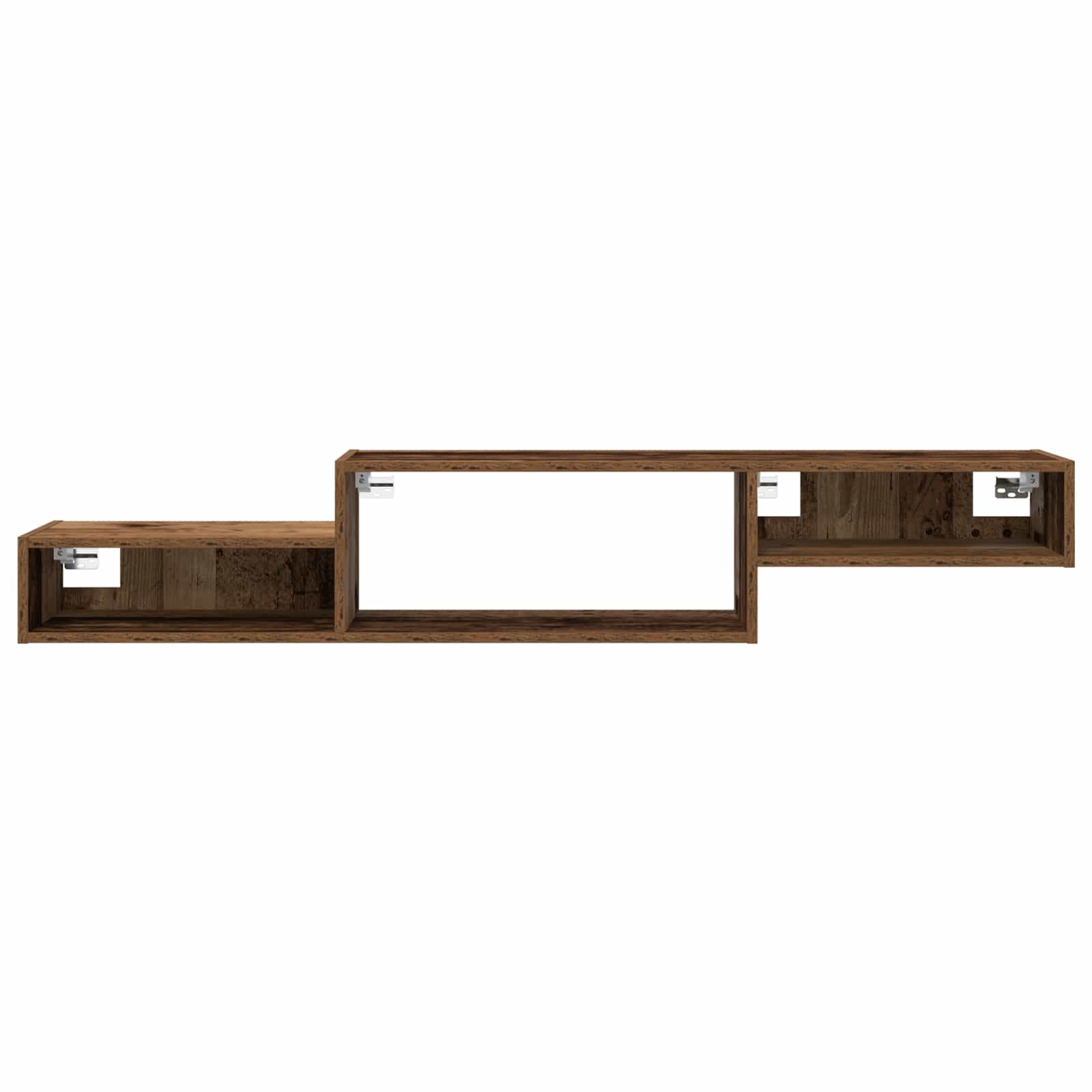 Wandmontierter TV-Schrank Wandhalterung Altholz