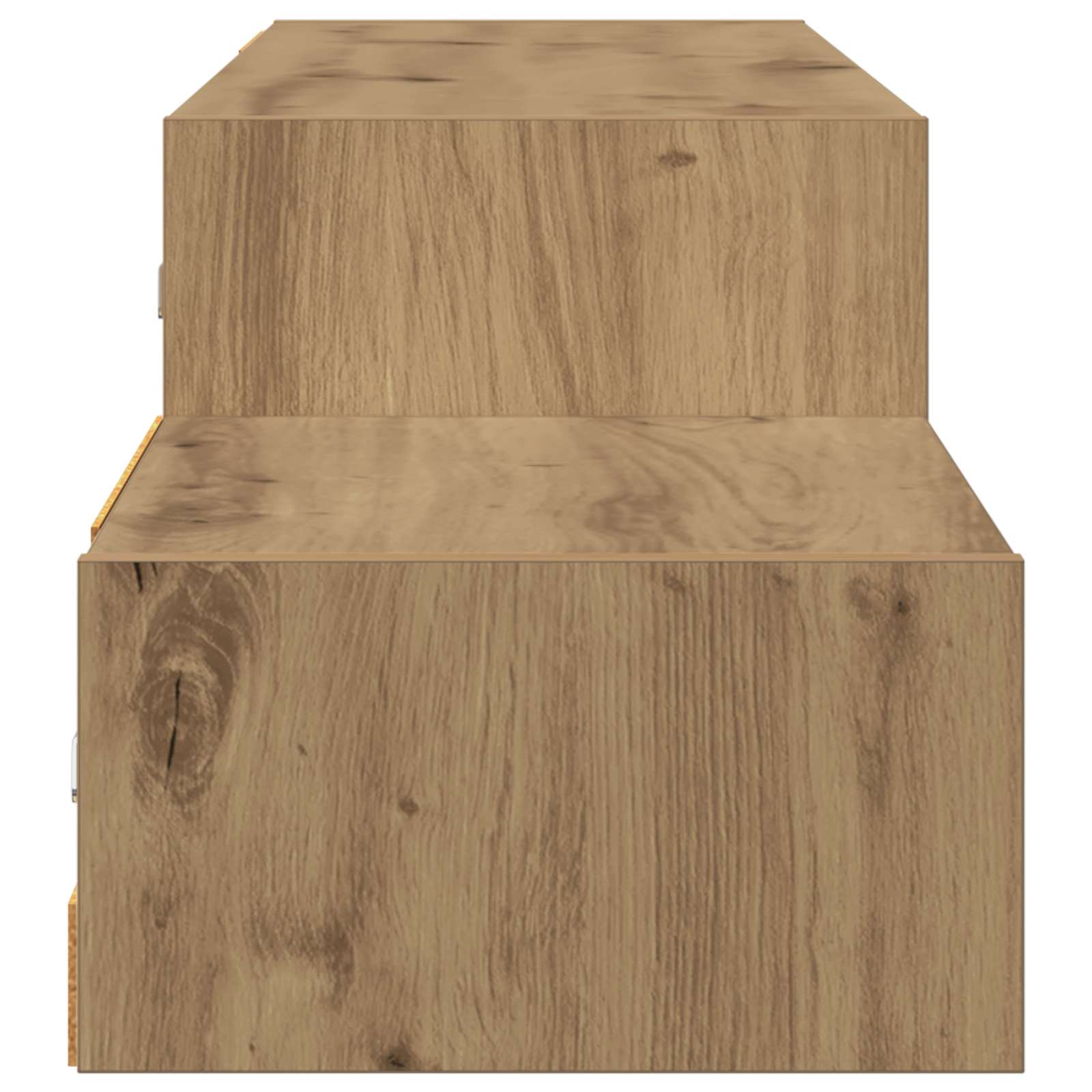 Wandmontierter TV-Schrank Wandhalterung Artisan-Eiche