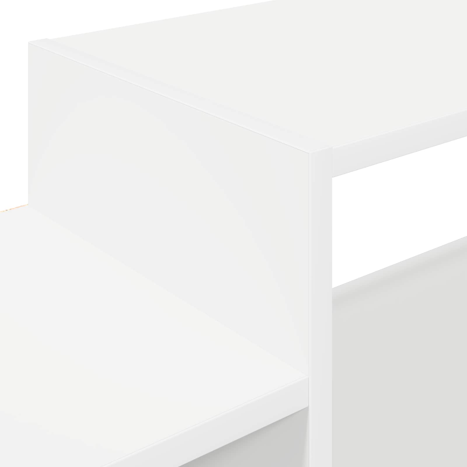 Wandmontierter TV-Schrank Wandhalterung Weiß 140 x 28 x 21 cm