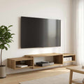 Wandmontierter TV-Schrank Wandhalterung Artisan-Eiche