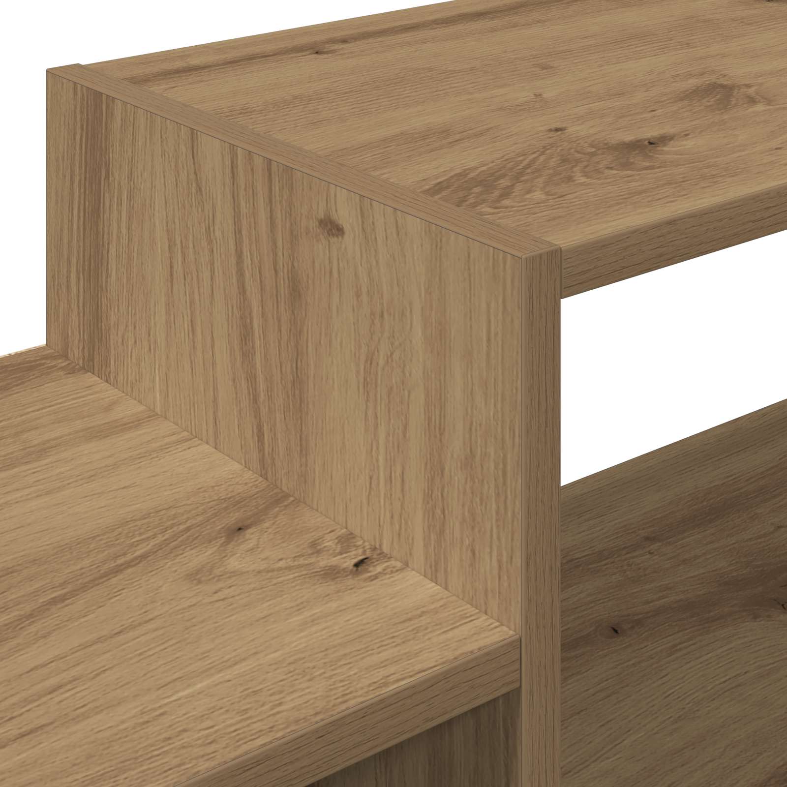 Wandmontierter TV-Schrank Wandhalterung Artisan-Eiche