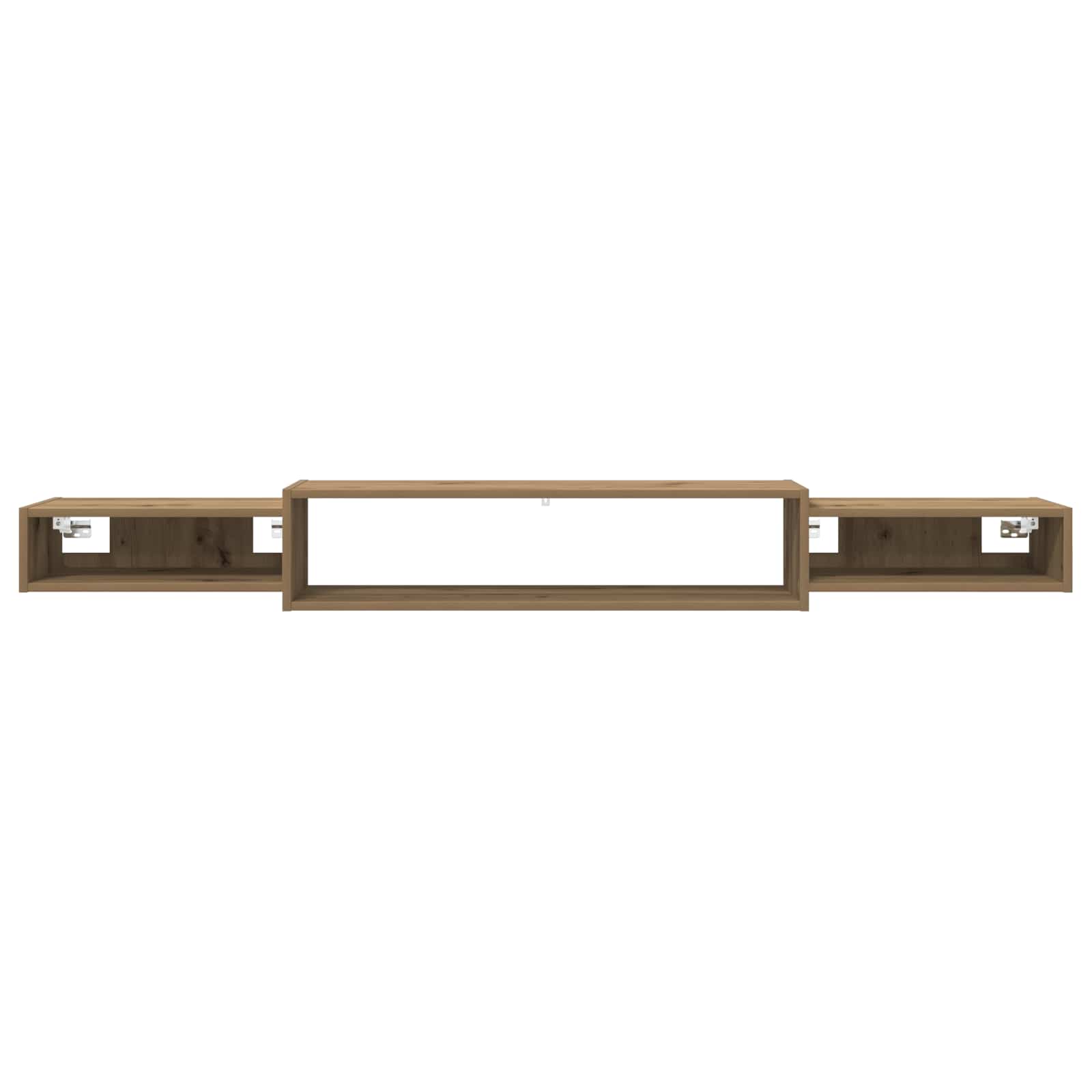 Wandmontierter TV-Schrank Wandhalterung Artisan-Eiche