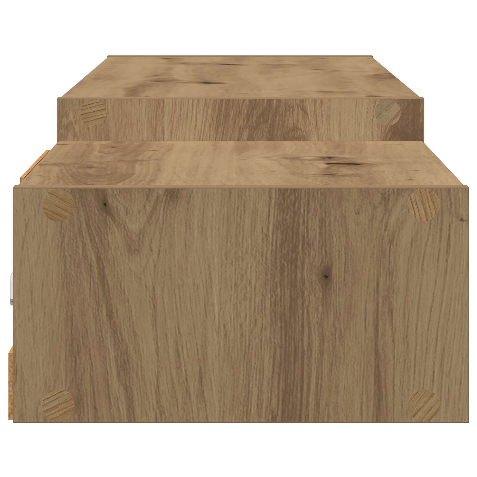Wandmontierter TV-Schrank Wandhalterung Artisan-Eiche