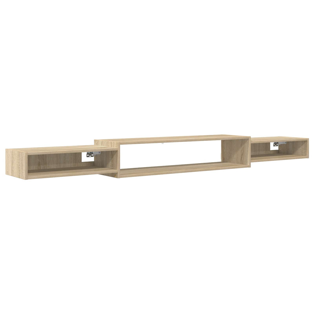 Wandmontierter TV-Schrank Wandhalterung Sonoma-Eiche