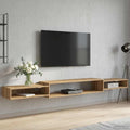Wandmontierter TV-Schrank Wandhalterung Artisan-Eiche