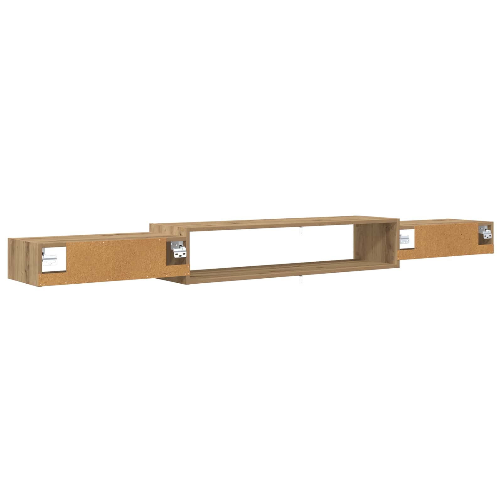 Wandmontierter TV-Schrank Wandhalterung Artisan-Eiche