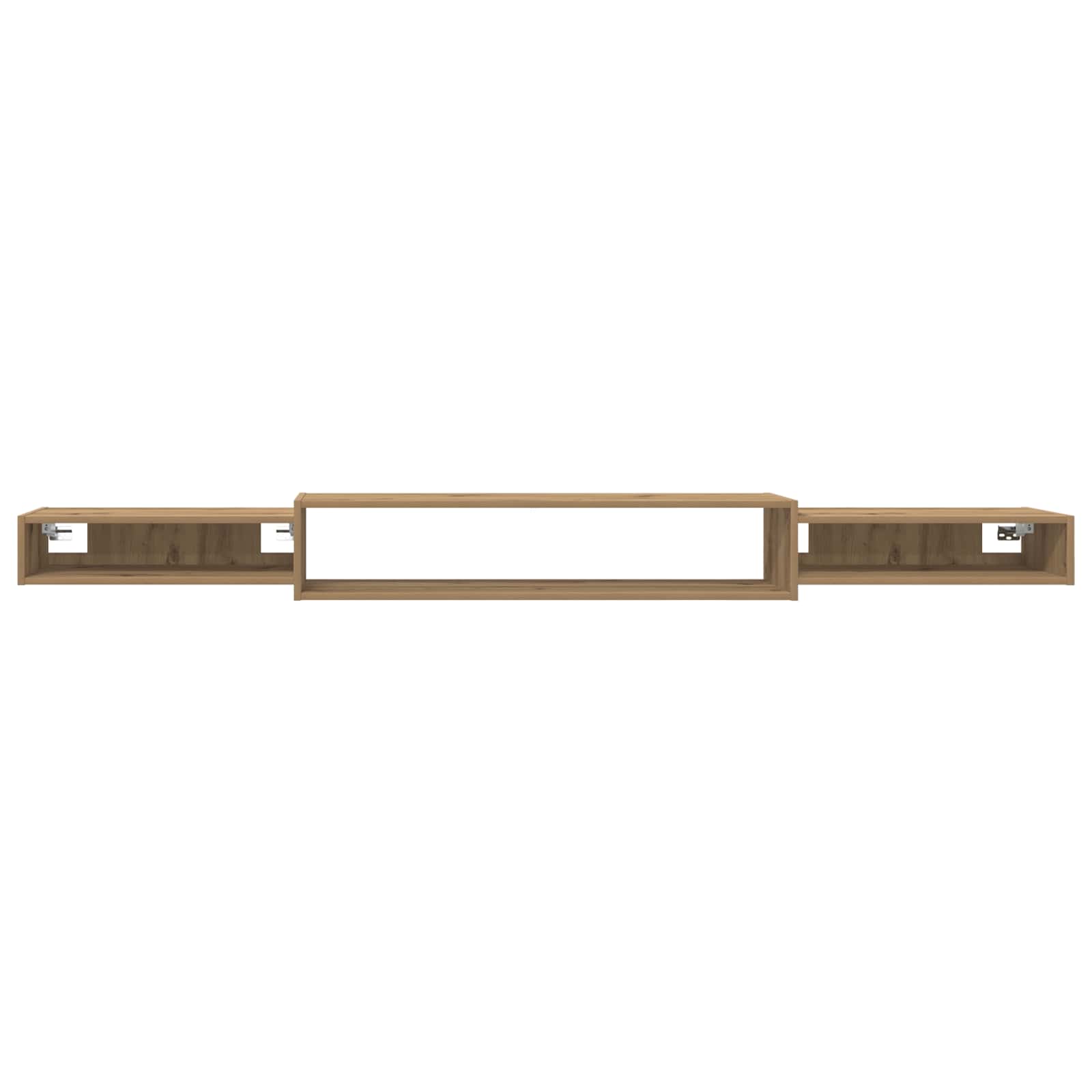 Wandmontierter TV-Schrank Wandhalterung Artisan-Eiche