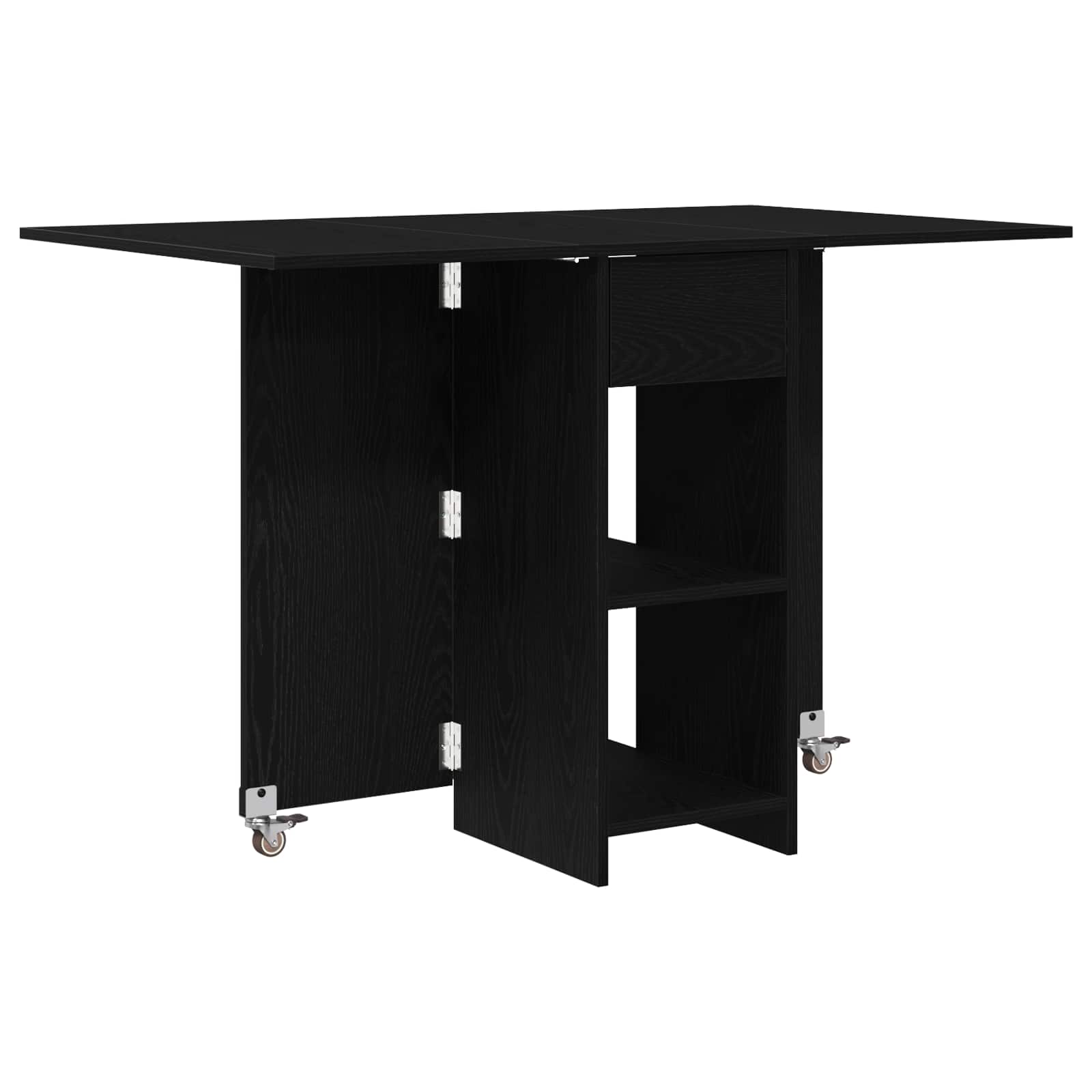 Esstisch 115 x 70 x 75 cm Holzwerkstoff Schwarze Eiche
