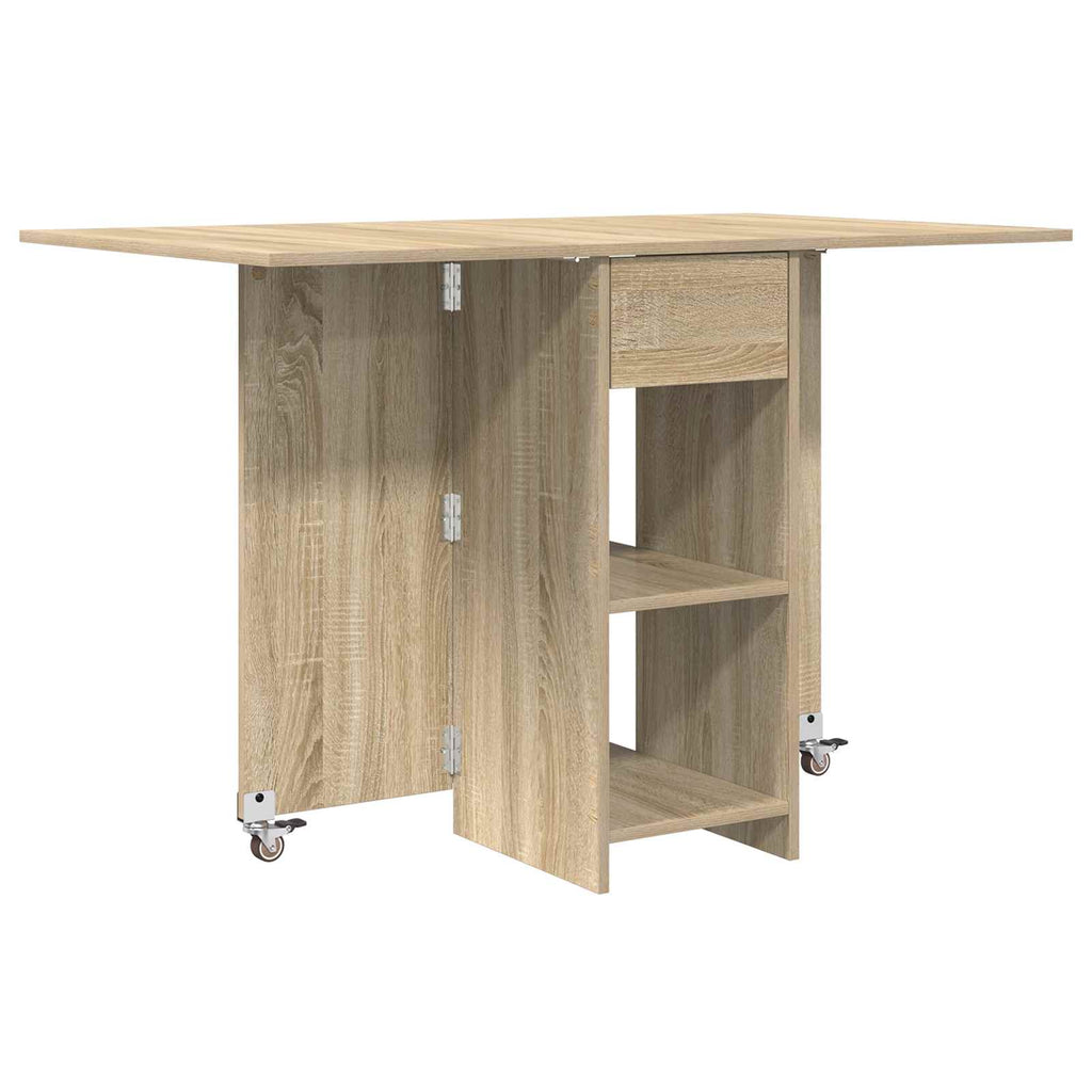 Esstisch 115 x 70 x 75 cm Holzwerkstoff Sonoma-Eiche