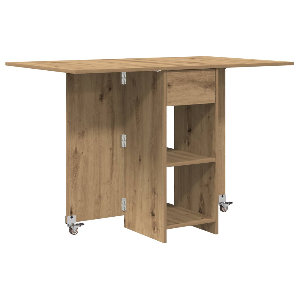Esstisch 115 x 70 x 75 cm Holzwerkstoff Artisan-Eiche