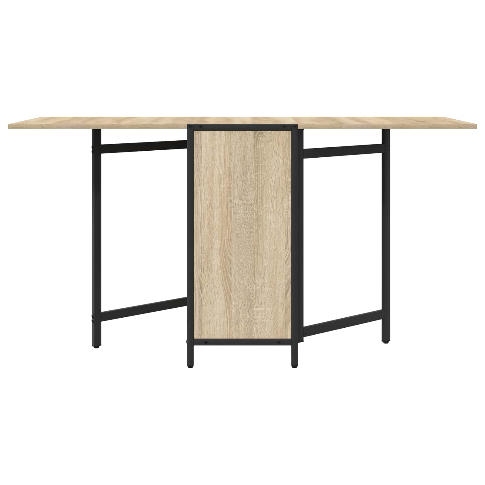 Esstisch 144 x 60 x 75 cm Holzwerkstoff Sonoma-Eiche