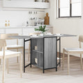 Esstisch 144 x 60 x 75 cm Holzwerkstoff Grau Sonoma
