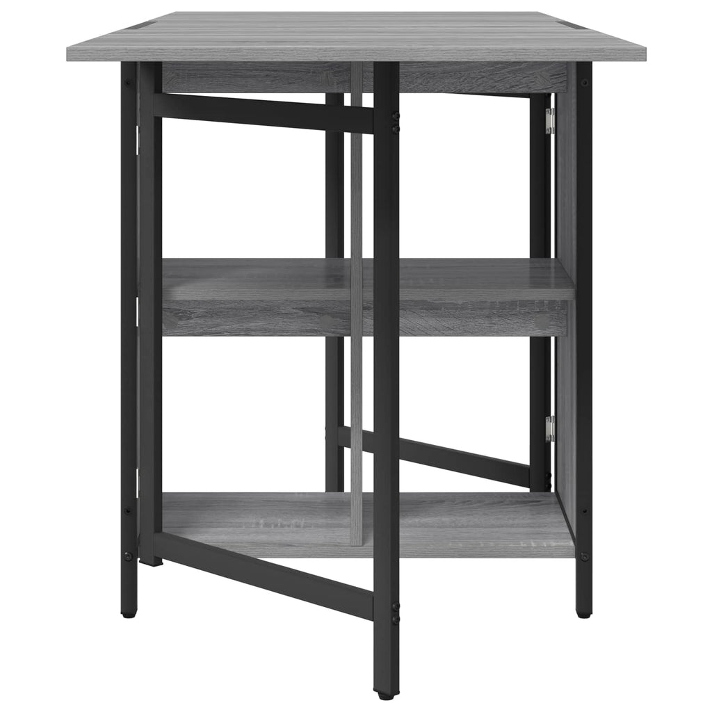 Esstisch 144 x 60 x 75 cm Holzwerkstoff Grau Sonoma
