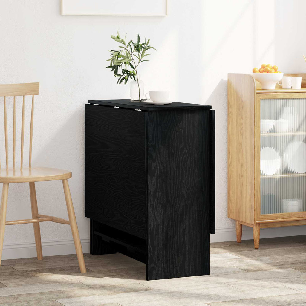 Esstisch 138 x 70 x 73,5 cm Holzwerkstoff Schwarze Eiche