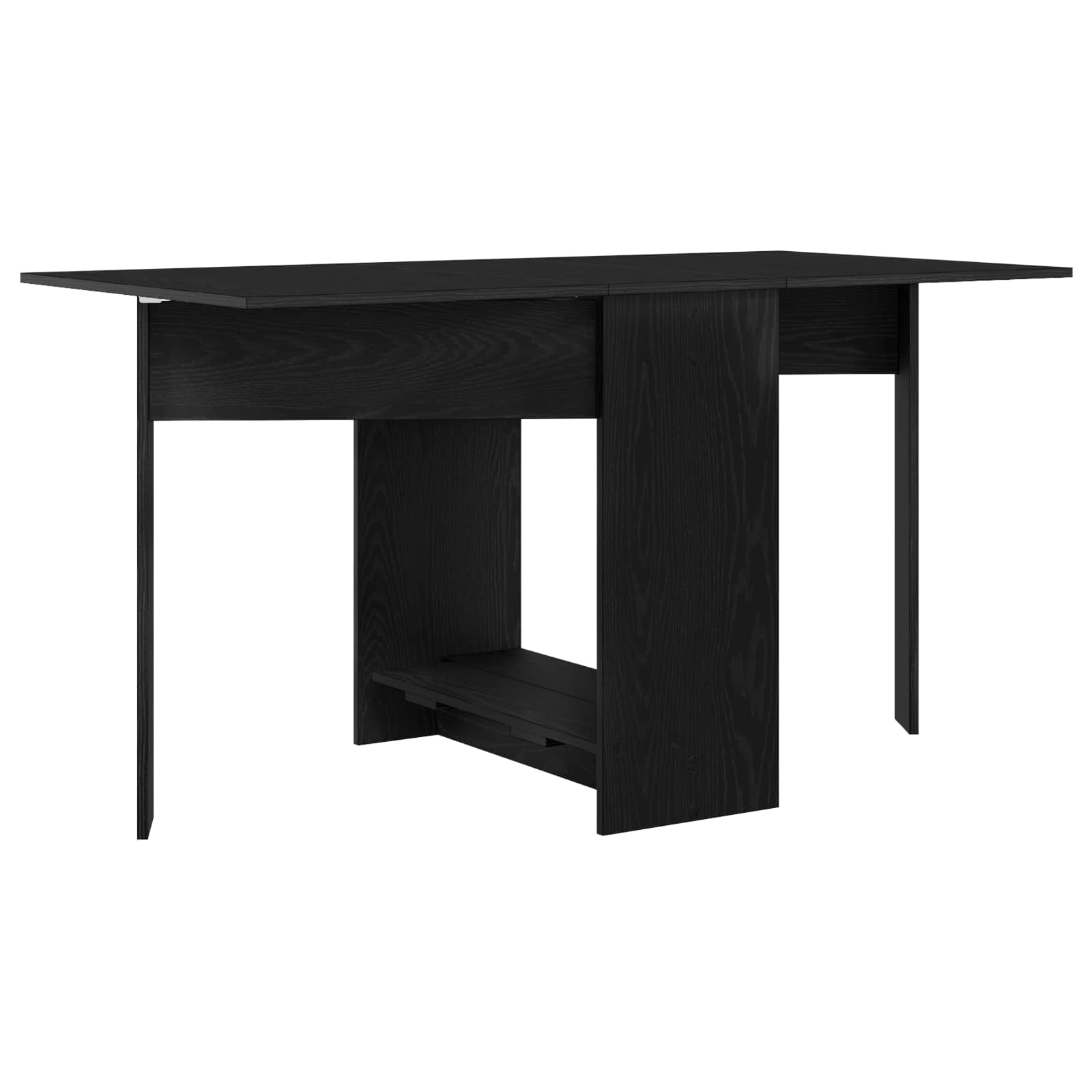 Esstisch 138 x 70 x 73,5 cm Holzwerkstoff Schwarze Eiche