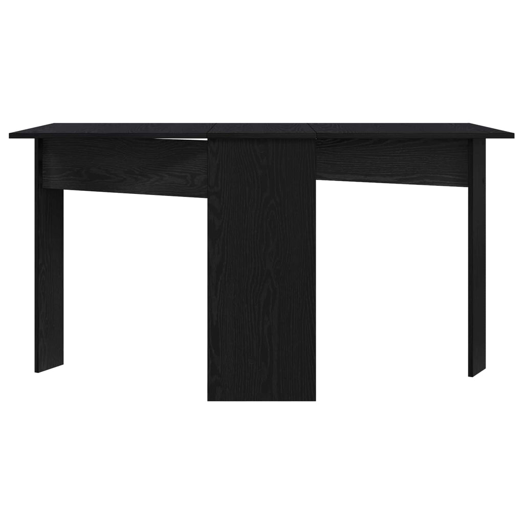 Esstisch 138 x 70 x 73,5 cm Holzwerkstoff Schwarze Eiche