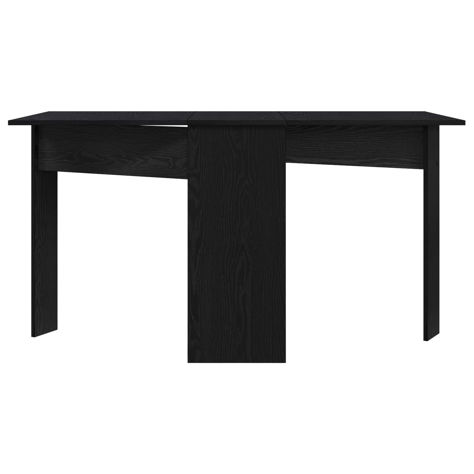 Esstisch 138 x 70 x 73,5 cm Holzwerkstoff Schwarze Eiche