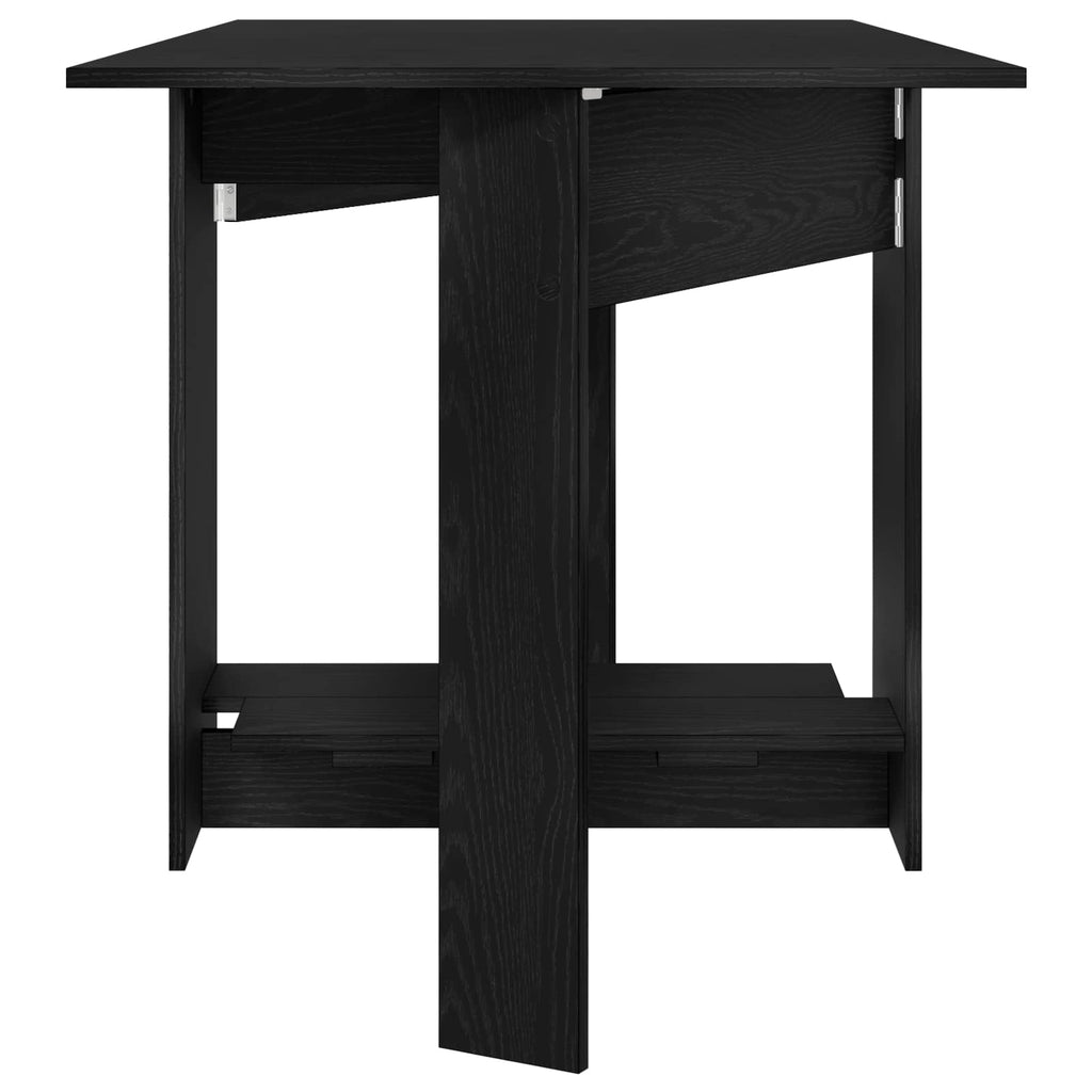 Esstisch 138 x 70 x 73,5 cm Holzwerkstoff Schwarze Eiche