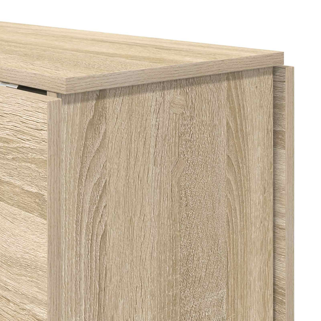 Esstisch 138 x 70 x 73,5 cm Holzwerkstoff Sonoma-Eiche