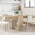 Esstisch 138 x 70 x 73,5 cm Holzwerkstoff Sonoma-Eiche