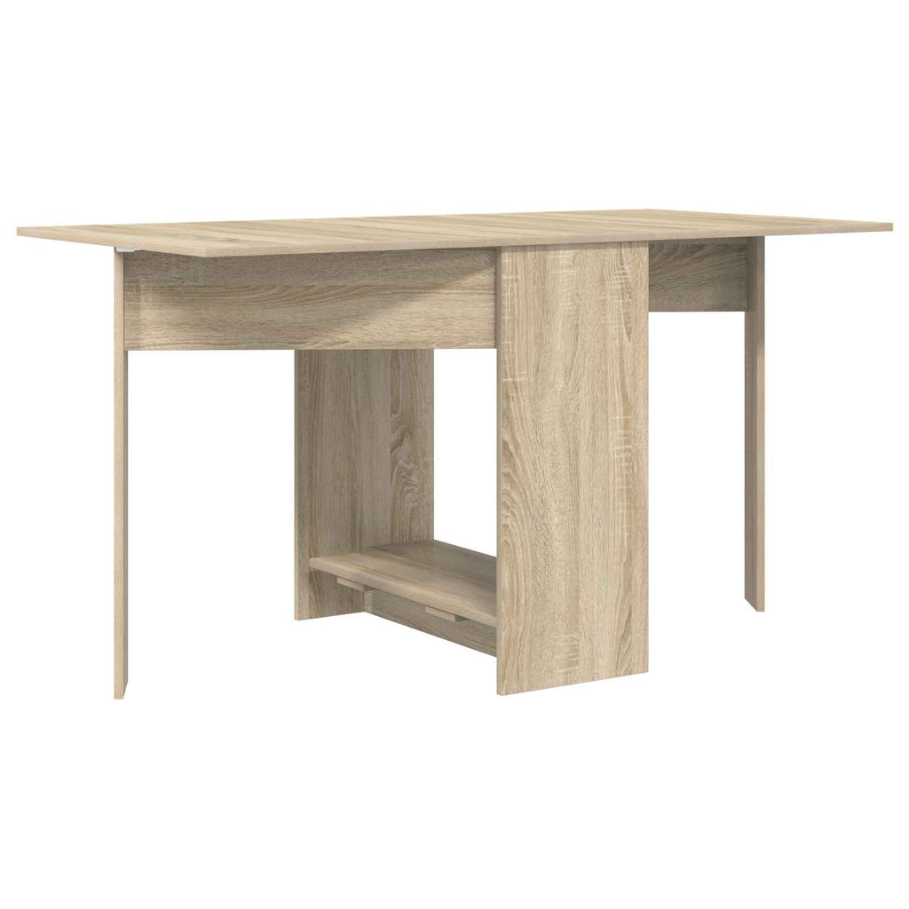 Esstisch 138 x 70 x 73,5 cm Holzwerkstoff Sonoma-Eiche