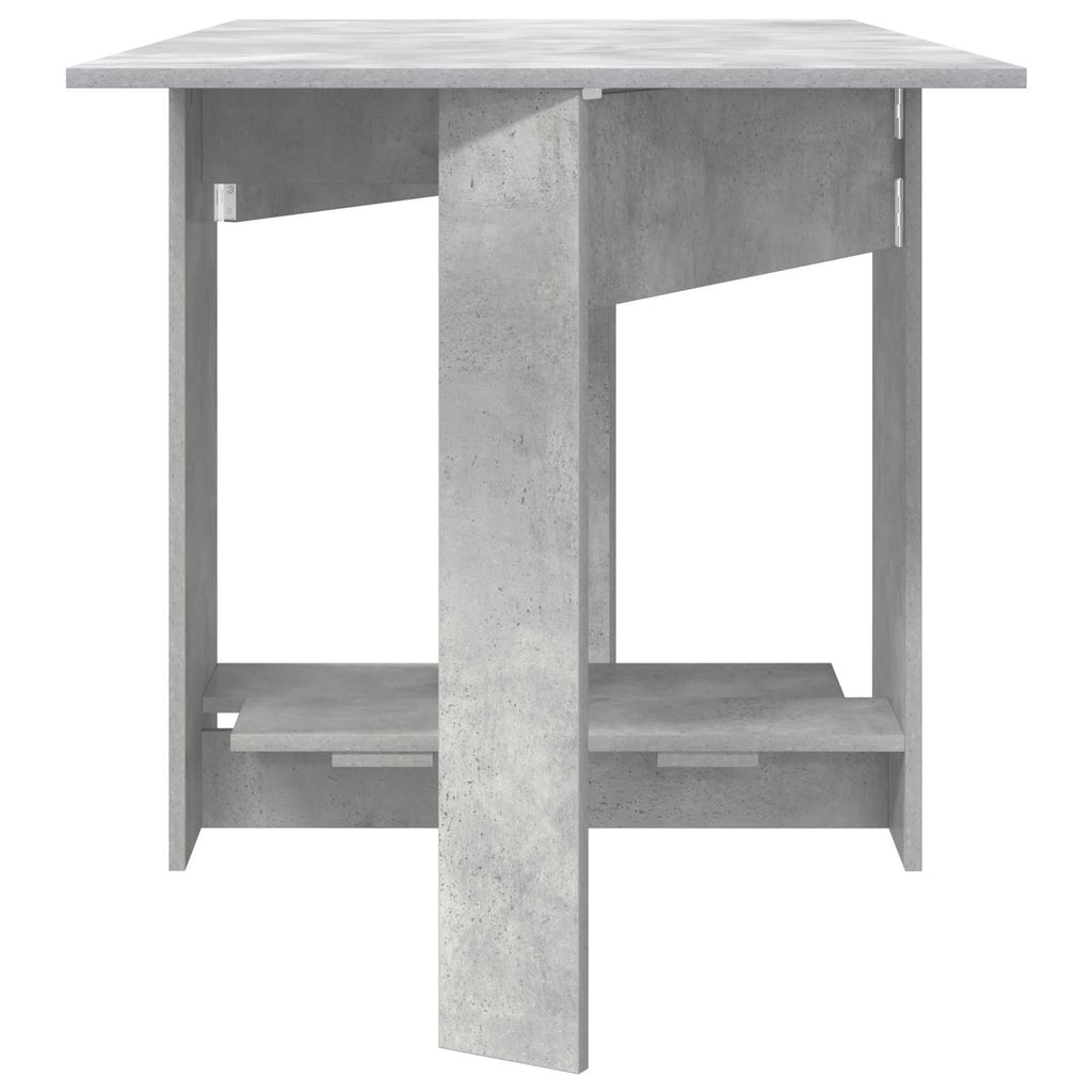Esstisch 138 x 70 x 73,5 cm Holzwerkstoff Betongrau