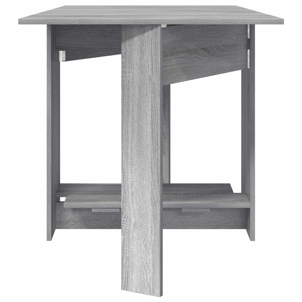 Esstisch 138 x 70 x 73,5 cm Holzwerkstoff Grau Sonoma