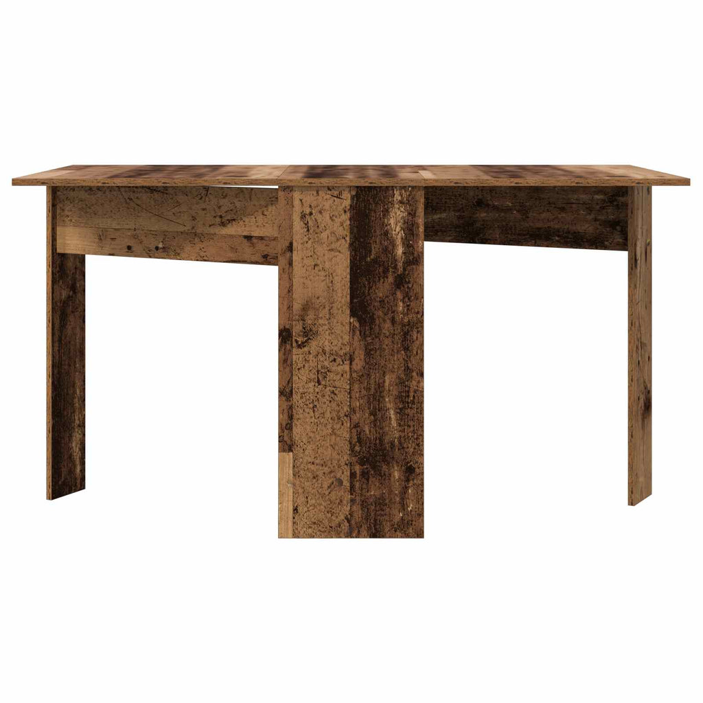 Esstisch 138 x 70 x 73,5 cm Holzwerkstoff Altholz Rechtwinklig
