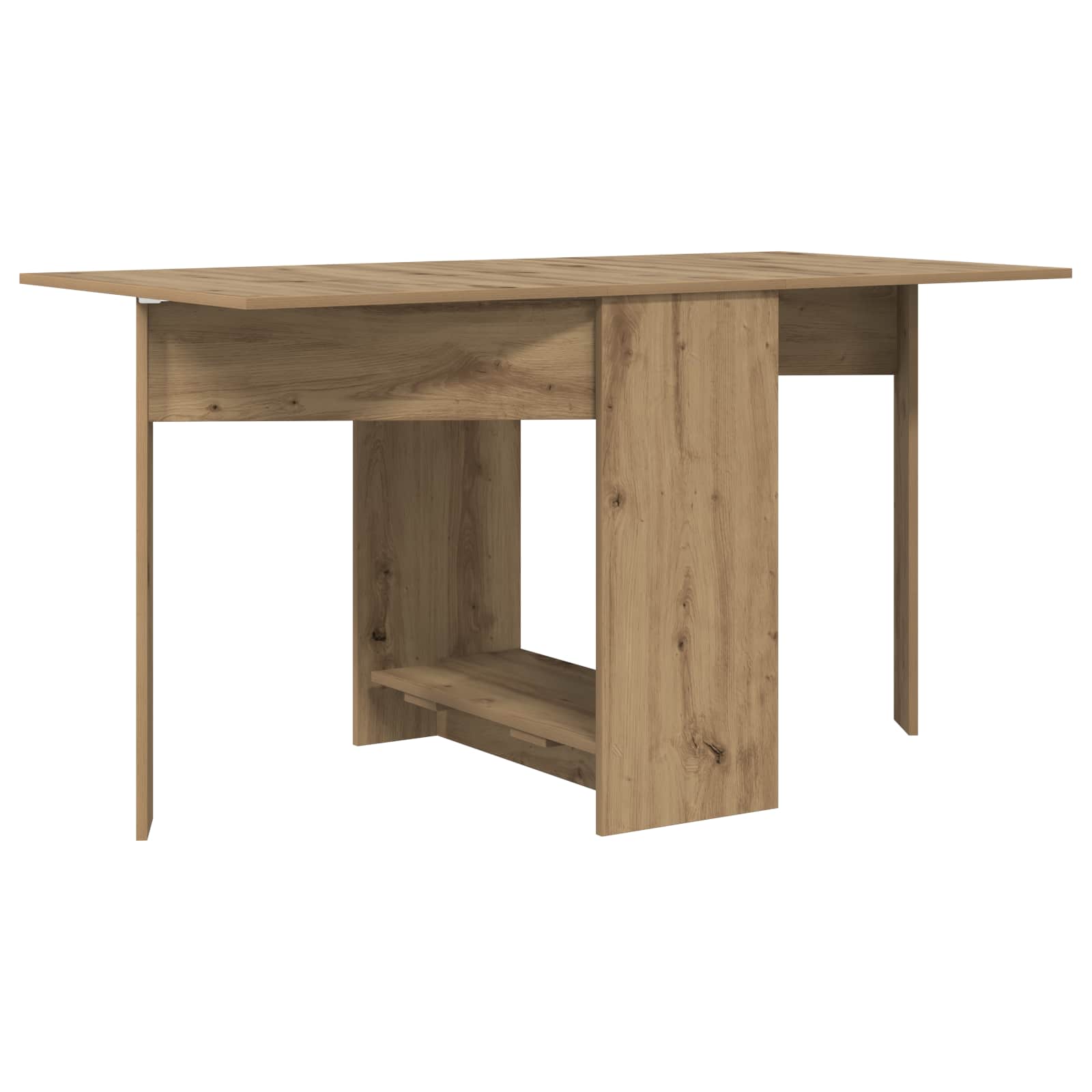 Esstisch 138 x 70 x 73,5 cm Holzwerkstoff Artisan-Eiche