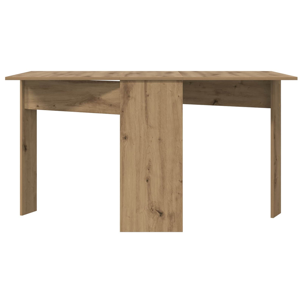 Esstisch 138 x 70 x 73,5 cm Holzwerkstoff Artisan-Eiche