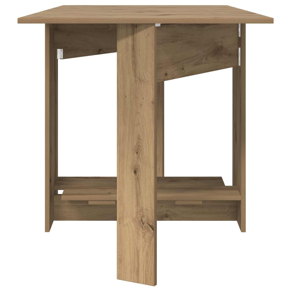 Esstisch 138 x 70 x 73,5 cm Holzwerkstoff Artisan-Eiche