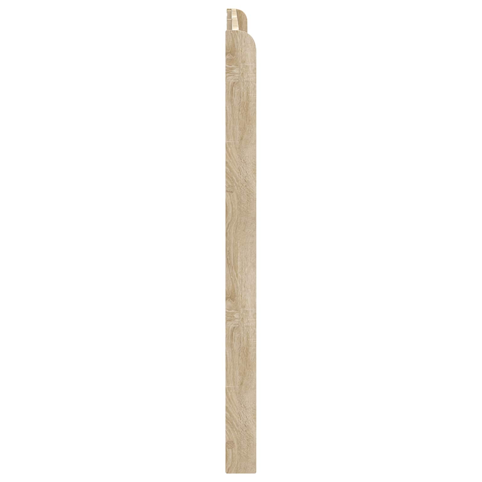 Kopfteil Sonoma-Eiche Holzwerkstoff