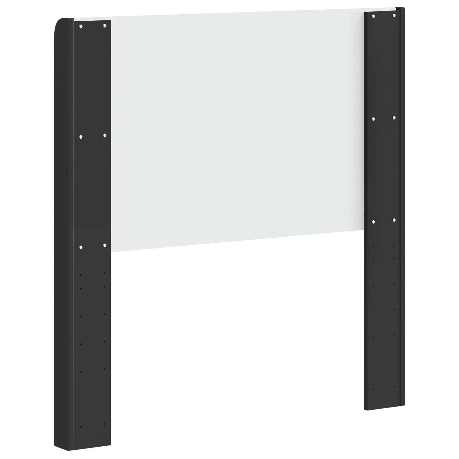 Kopfteil Schwarz Holzwerkstoff