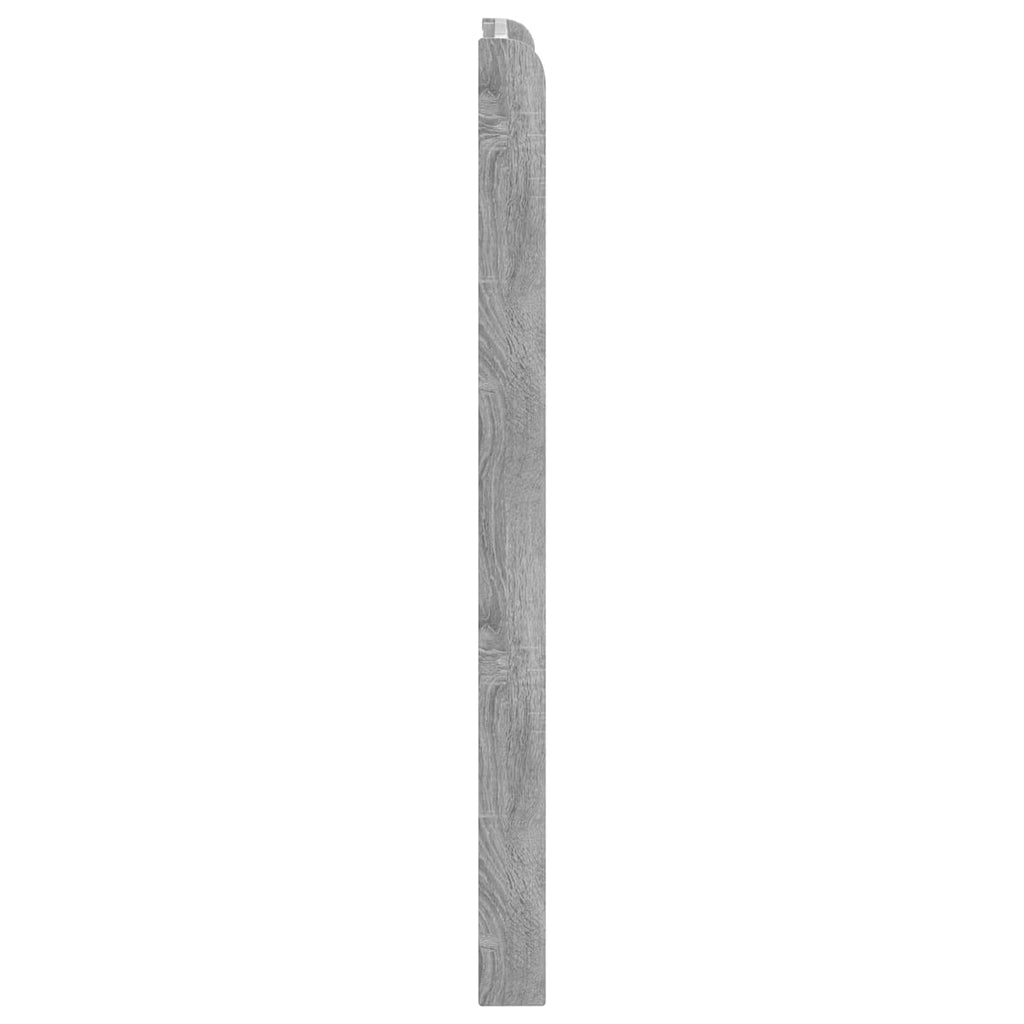 Kopfteil Grau Sonoma Holzwerkstoff