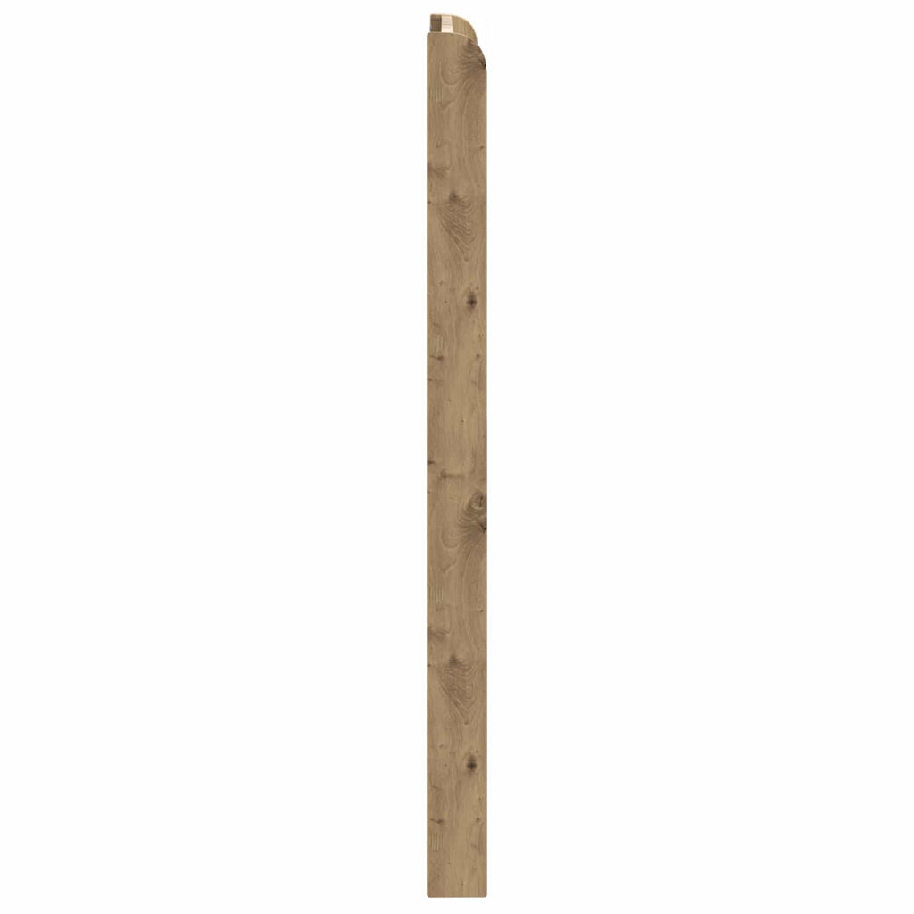 Kopfteil Artisan-Eiche Holzwerkstoff