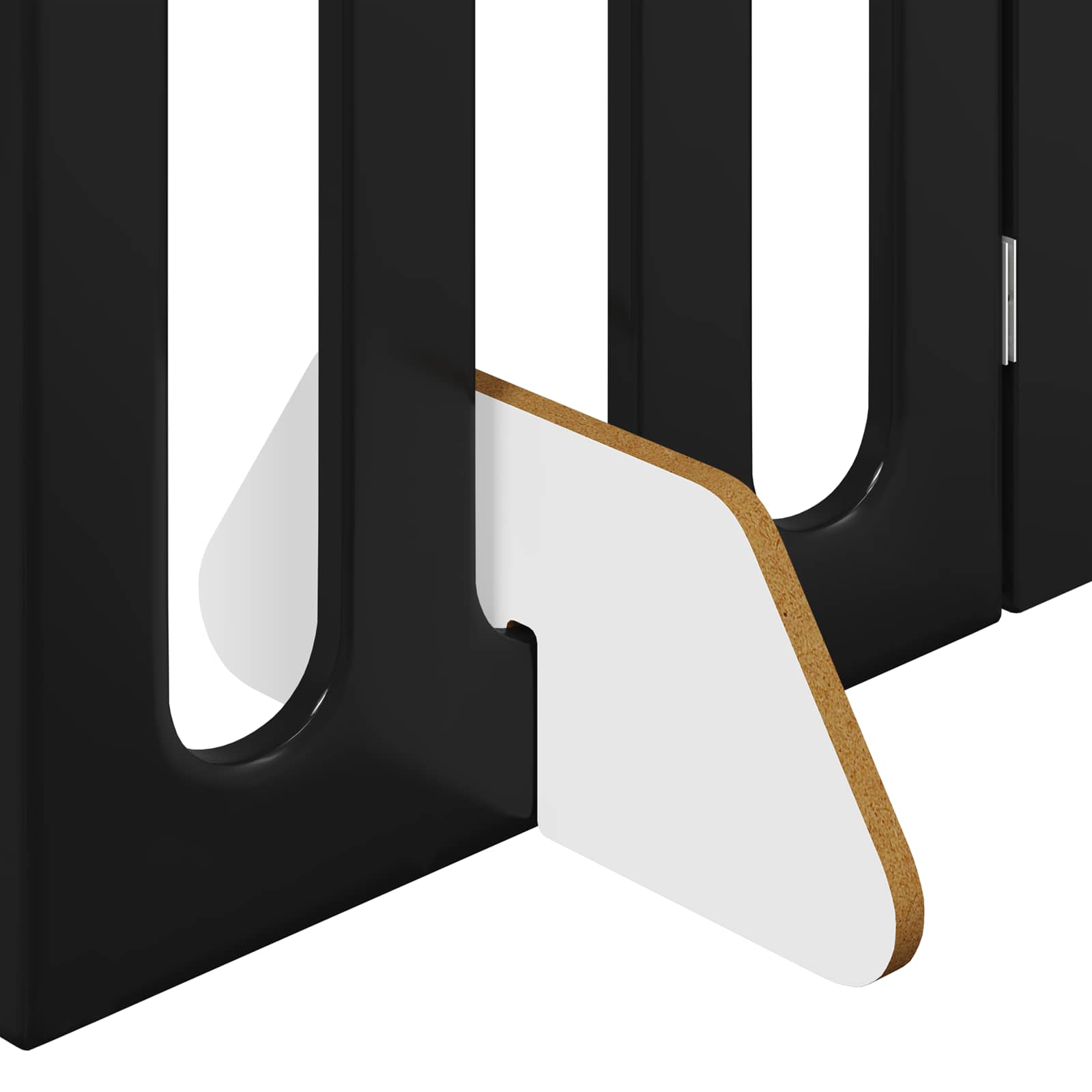Faltbarer Haustierzaun 2 pcs Schwarze Eiche 100,5 x 38 x 70 cm